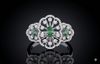 Royal Triple Bloom Diamond Ring