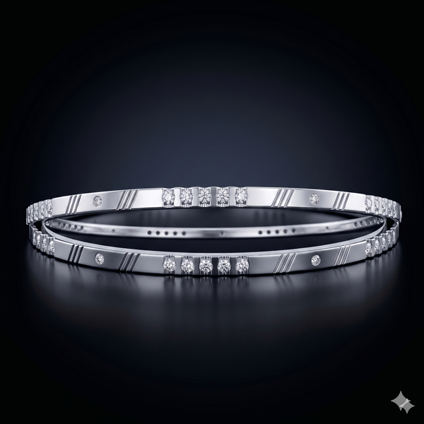 Infinity Gleam Bangles