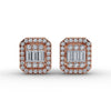 Royal Halo Diamond Studs
