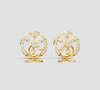 RADIANT CIRCLE STUDS EARING