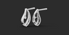 ELEGANT LEAF DROP STUD EARING