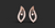 ELEGANT LEAF DROP STUD EARING