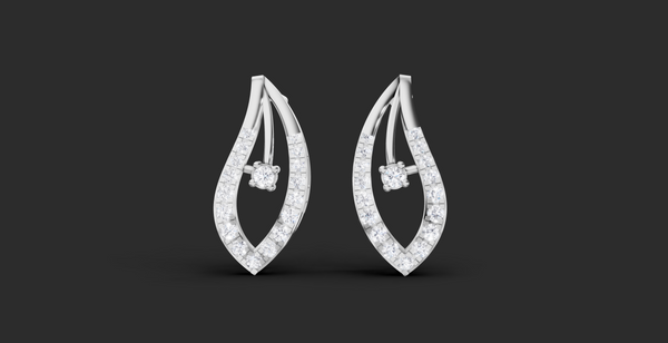 MARQUISE LEAF GRACE PENDANT AND EARING SET