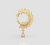 PETAL DROP ELEGANT NATH NOSE PIN