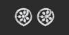 RADIANT FLORAL STUDS EARING