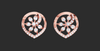 RADIANT FLORAL STUDS EARING