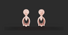 AURA MARQUISE DROP EARING
