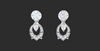 AURA MARQUISE DROP EARING