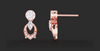 AURA MARQUISE DROP EARING
