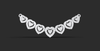 SYMPHONY HEARD PENDANT AND EARING SET