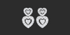 HEART DROP EARING