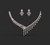 ELEGANT RAINDROP NECKLACE SET