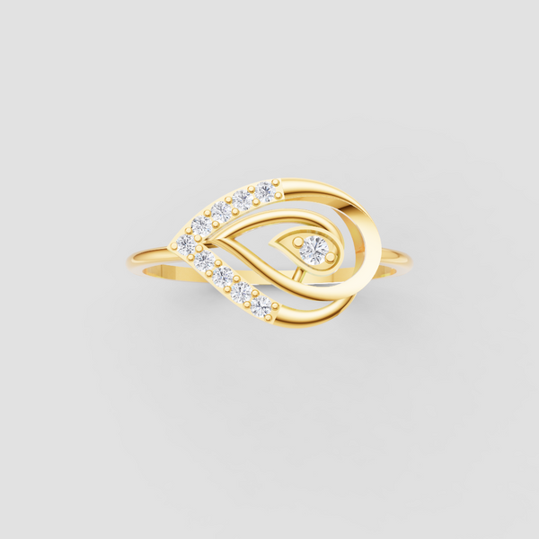 ETERNAL TEARDROP RING