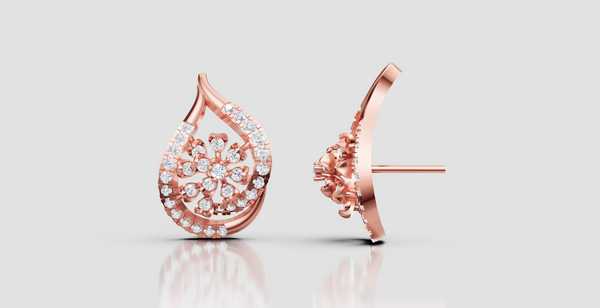 PETAL TEARDROP ELEGANCE EARING