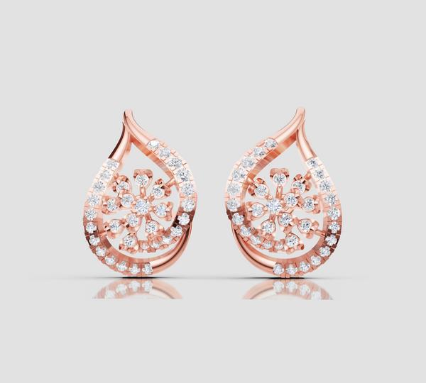 PETAL TEARDROP ELEGANCE EARING