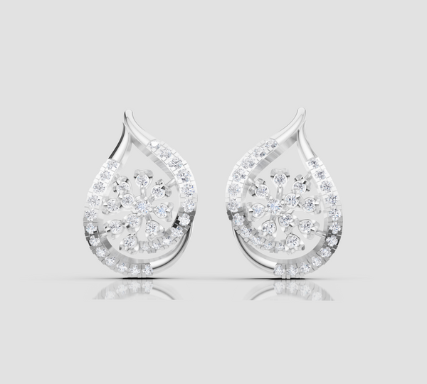 PETAL TEARDROP ELEGANCE EARING