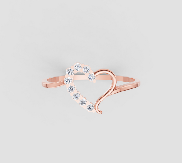 ETERNAL HEART DIAMOND RING
