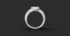 ETERNA SQUARE DIAMOND RING