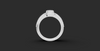 IMPERIAL THREE- BAND RING