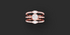 IMPERIAL THREE- BAND RING