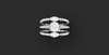 IMPERIAL THREE- BAND RING