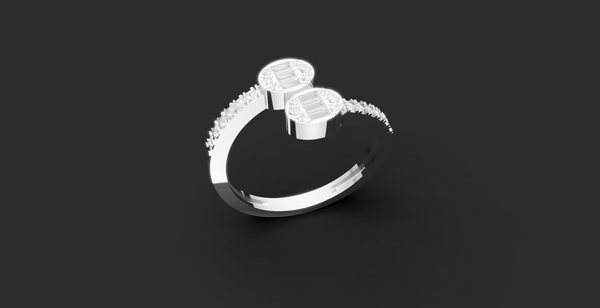 DUO LUX DIAMOND BAND