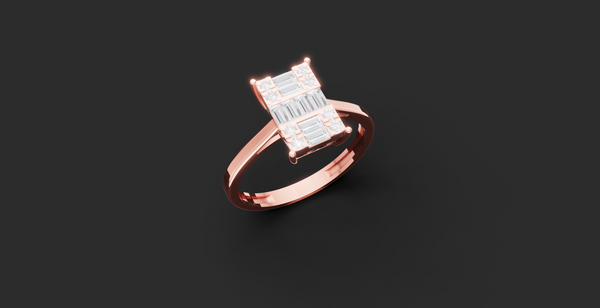 ELEGANT RECTANGULAR RING