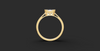 ELEGANT RECTANGULAR RING