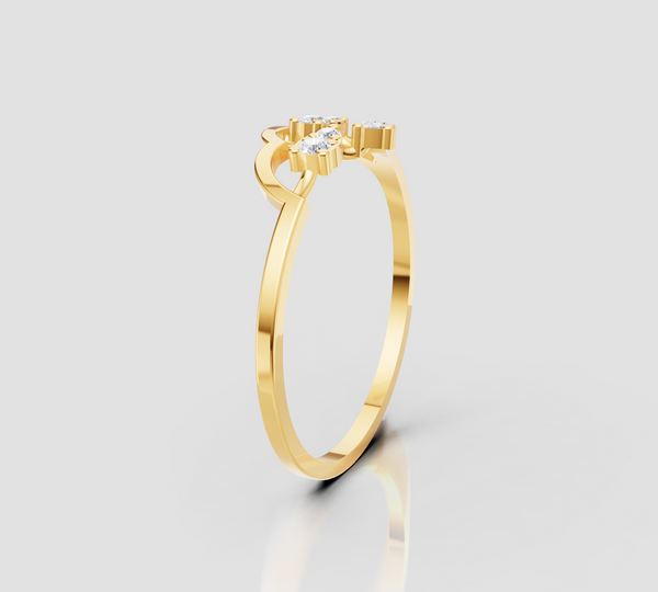 ETERNAL PETAL DIAMOND RING