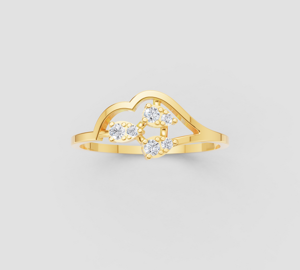 ETERNAL PETAL DIAMOND RING