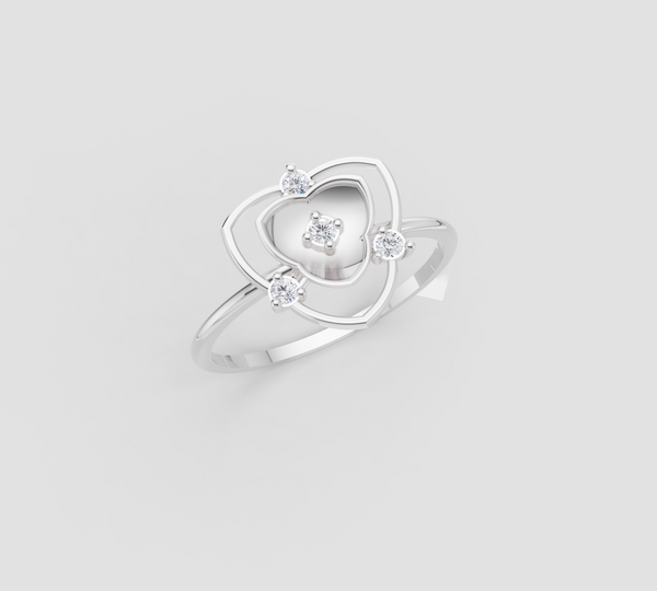 ETERNAL PETAL DIAMOND RING