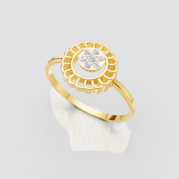 BLOSSOM HALO RING