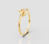 DIAMOND INFINITY TWIST RING