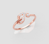 DIAMOND INFINITY TWIST RING