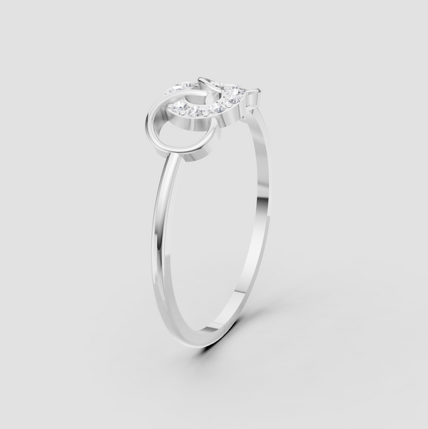 TWIN LOOP ELEGANCE RING