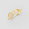 TWIN LOOP ELEGANCE RING