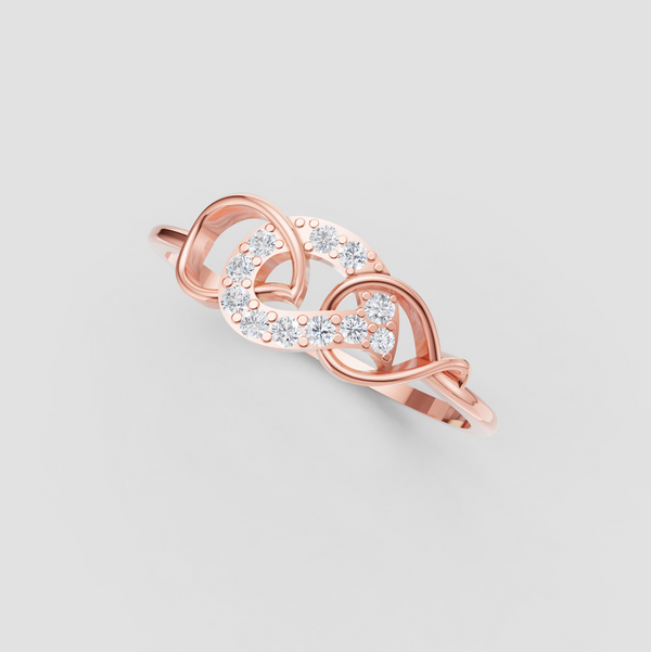 TWIN LOOP ELEGANCE RING