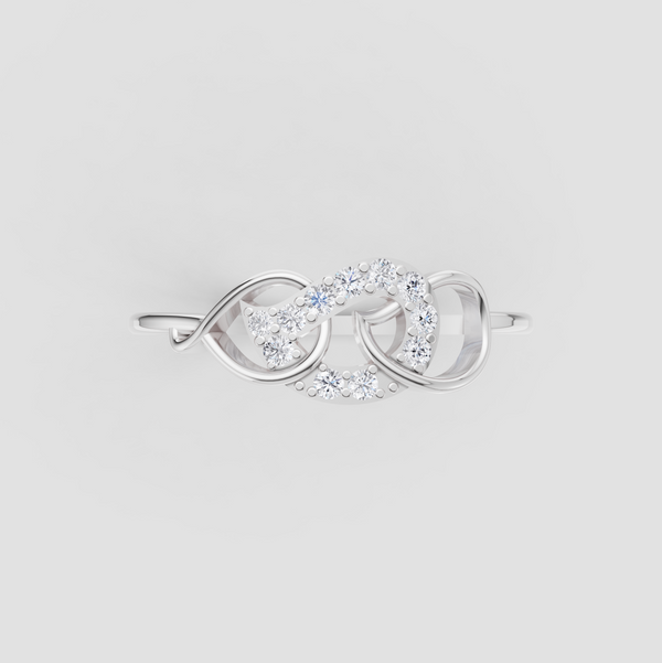 TWIN LOOP ELEGANCE RING