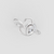 CELESTE LEAF SPARKLE RING