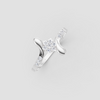 TWINKLE CURVE BLOOM DIAMOND RING