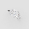 RAIDIANT LOOP DOUBLE CIRCLE RING
