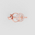 RAIDIANT LOOP DOUBLE CIRCLE RING