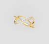 INFINITY KNOT DIAMOND RING