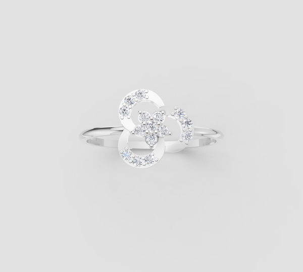 FLORAL HARMONY GOLD RING