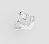 OVAL FLOWER RING