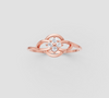 TWISTED BLOOM DIAMOND RING
