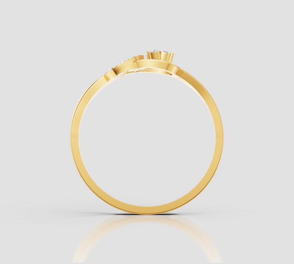 TWING HALO DIAMOND RING