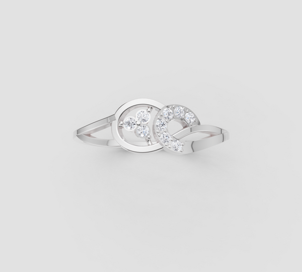 TWING HALO DIAMOND RING