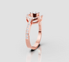 FLORAL STAR HALO RING