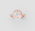 FLORAL STAR HALO RING